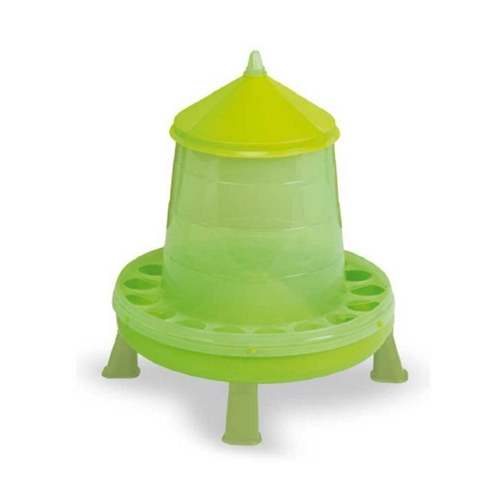 Futterautomat Hobby grün mit Standfüßen